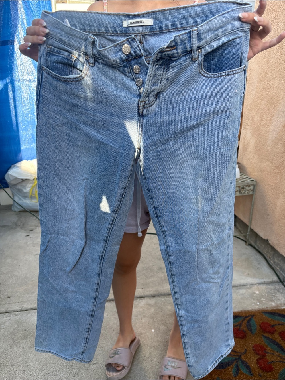 Pacsun low rise straight jeans